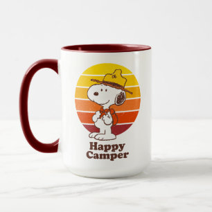 Snoopy   Beagle Scout - Happy Camper Mok