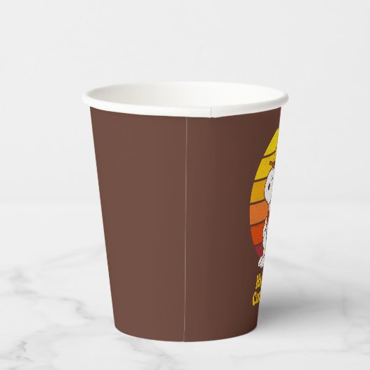 Snoopy | Beagle Scout - Happy Camper Papieren Bekers (Rechts)