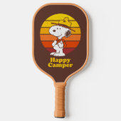 Snoopy | Beagle Scout - Happy Camper Pickleball Paddle (Achterkant)