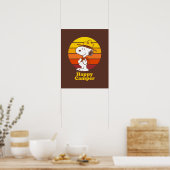 Snoopy | Beagle Scout - Happy Camper Poster (Keuken)