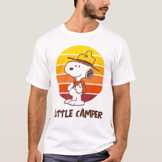 Snoopy | Beagle Scout - Happy Camper T-shirt (Voorkant)