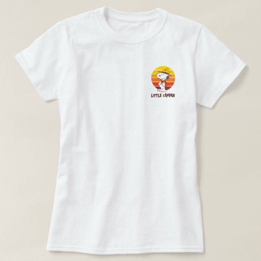 Snoopy | Beagle Scout - Happy Camper T-shirt (Design voorkant)