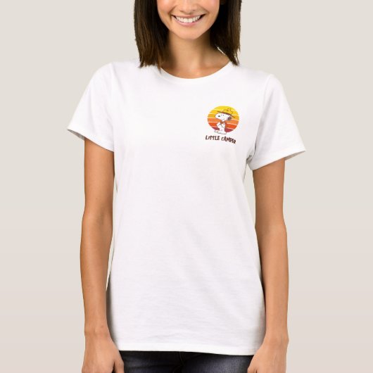 Snoopy | Beagle Scout - Happy Camper T-shirt (Voorkant)