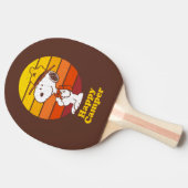 Snoopy | Beagle Scout - Happy Camper Tafeltennisbatje (Zijkant)