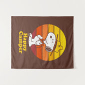 Snoopy | Beagle Scout - Happy Camper Wandkleed (Voorkant (horizontaal))