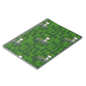 Snoopy Beagle Scout Hiking Pattern Notitieboek (Linkerzijde)