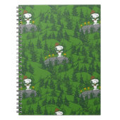 Snoopy Beagle Scout Hiking Pattern Notitieboek (Voorkant)