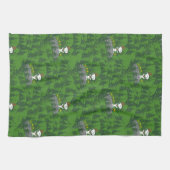 Snoopy Beagle Scout Hiking Pattern Theedoek (Horizontaal)