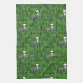 Snoopy Beagle Scout Hiking Pattern Theedoek (Verticaal)