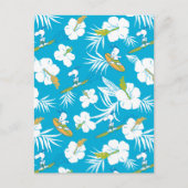 Snoopy Brooklyn Beach Pattern Briefkaart (Voorkant)