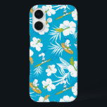 Snoopy Brooklyn Beach Pattern iPhone 16 Hoesje<br><div class="desc">Kijk eens naar dit superschattige ontwerp met Snoopy die de tropische golven omringt.</div>