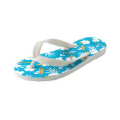 Snoopy Brooklyn Beach Pattern Kinder Teenslippers (Schuin)