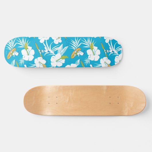 Snoopy Brooklyn Beach Pattern Persoonlijk Skateboard (Horizontaal)