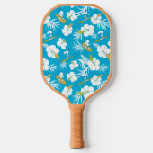 Snoopy Brooklyn Beach Pattern Pickleball Paddle (Voorkant)