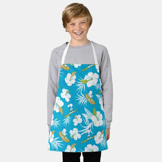 Snoopy Brooklyn Beach Pattern Schort (Gedragen)