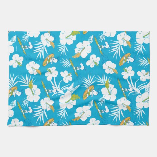 Snoopy Brooklyn Beach Pattern Theedoek (Horizontaal)