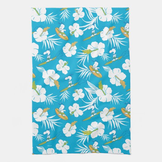 Snoopy Brooklyn Beach Pattern Theedoek (Verticaal)