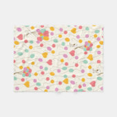 Snoopy Bunches of Balloons Pattern Fleece Deken (Voorkant (Horizontaal))