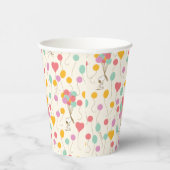 Snoopy Bunches of Balloons Pattern Papieren Bekers (Rechts)