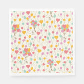 Snoopy Bunches of Balloons Pattern Servet (Voorkant)