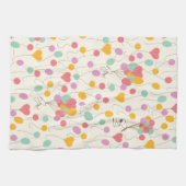 Snoopy Bunches of Balloons Pattern Theedoek (Horizontaal)