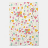 Snoopy Bunches of Balloons Pattern Theedoek (Verticaal)