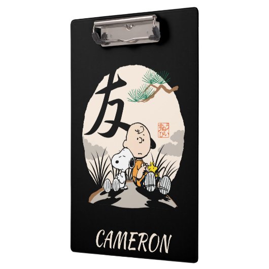 Snoopy, Charlie Brown en Woodstock - Friend Klembord (Links)