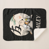 Snoopy, Charlie Brown en Woodstock - Friend Sherpa Deken (Voorkant (horizontaal))