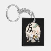 Snoopy, Charlie Brown en Woodstock - Friend Sleutelhanger (Voorkant Links)