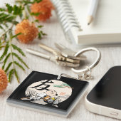 Snoopy, Charlie Brown en Woodstock - Friend Sleutelhanger (Voorkant Rechts)