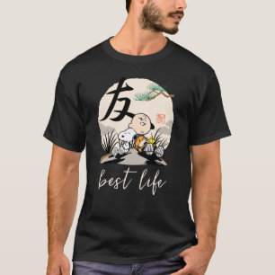 Snoopy, Charlie Brown en Woodstock - Friend T-shirt