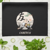 Snoopy, Charlie Brown en Woodstock - Friend Theedoek (Gevouwen)