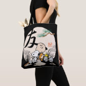 Snoopy, Charlie Brown en Woodstock - Friend Tote Bag (Dichtbij)