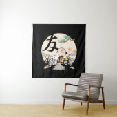 Snoopy, Charlie Brown en Woodstock - Friend Wandkleed (In situ)