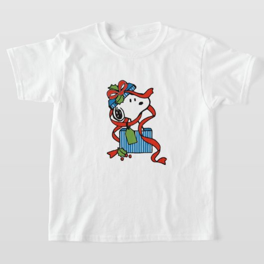 snoopy christmas present t-shirt (Laagn)