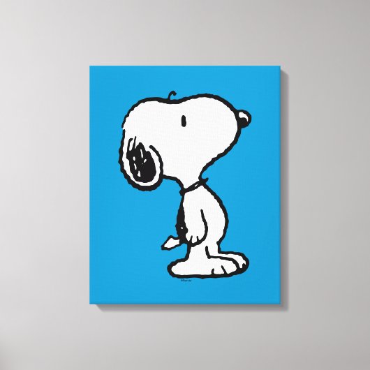 Snoopy Classic Comics Canvas Afdruk (Voorkant)