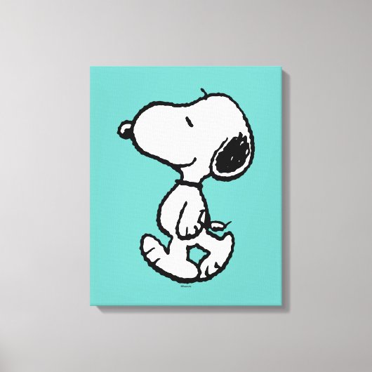 Snoopy Classic Comics Canvas Afdruk (Voorkant)