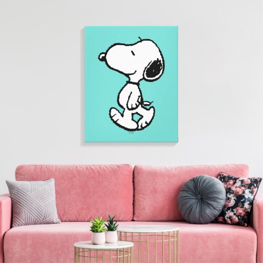 Snoopy Classic Comics Canvas Afdruk (Insitu (Woonkamer))