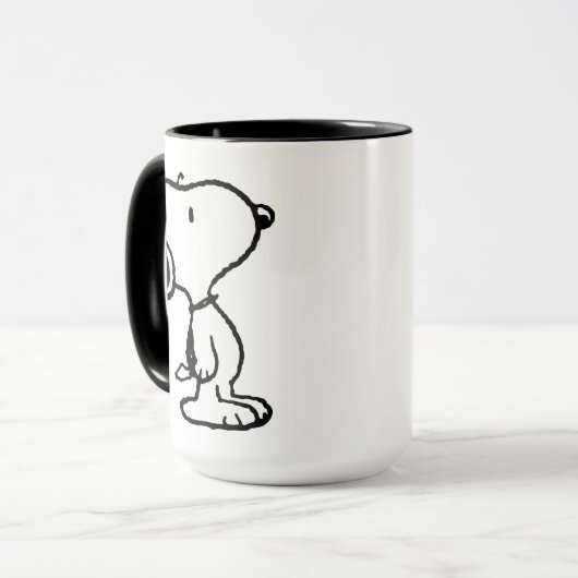 Snoopy Classic Comics Mok (Voorkant links)