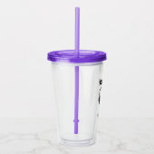 Snoopy Classic Comics Pattern Acryl Drinkbeker (Rechts)