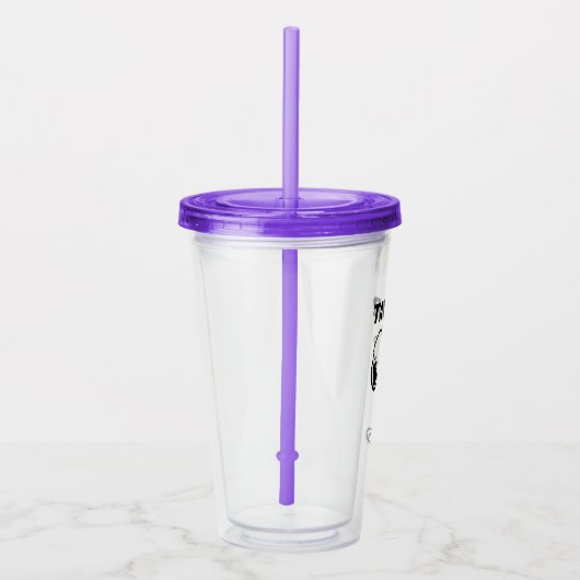 Snoopy Classic Comics Pattern Acryl Drinkbeker (Rechts)