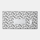Snoopy Classic Comics Pattern Bureaumat (Keyboard & Muis)