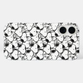 Snoopy Classic Comics Pattern Case-Mate iPhone Case (Achterkant (horizontaal))