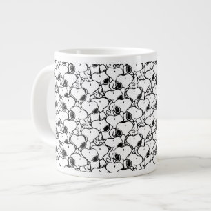 Snoopy Classic Comics Pattern Grote Koffiekop