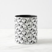 Snoopy Classic Comics Pattern Mok (Midden)