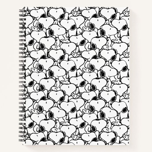 Snoopy Classic Comics Pattern Notitieboek (Voorkant)
