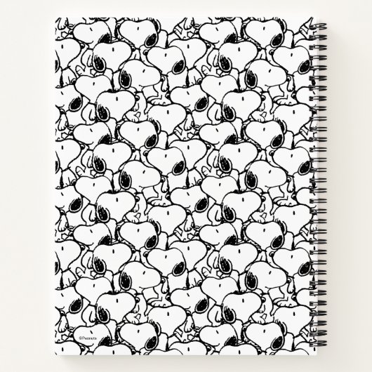 Snoopy Classic Comics Pattern Notitieboek (Achterkant)