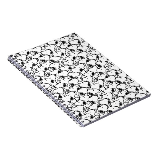 Snoopy Classic Comics Pattern Notitieboek (Rechterzijde)