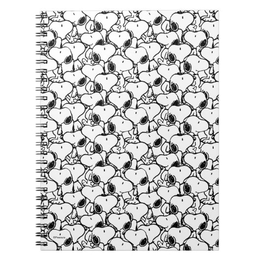 Snoopy Classic Comics Pattern Notitieboek (Voorkant)