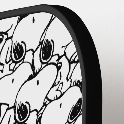 Snoopy Classic Comics Pattern Pickleball Paddle (Links Detail)